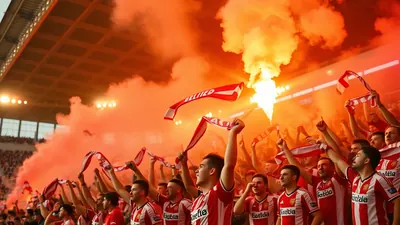 Rituale und Traditionen der Nullfünfer im Stadion